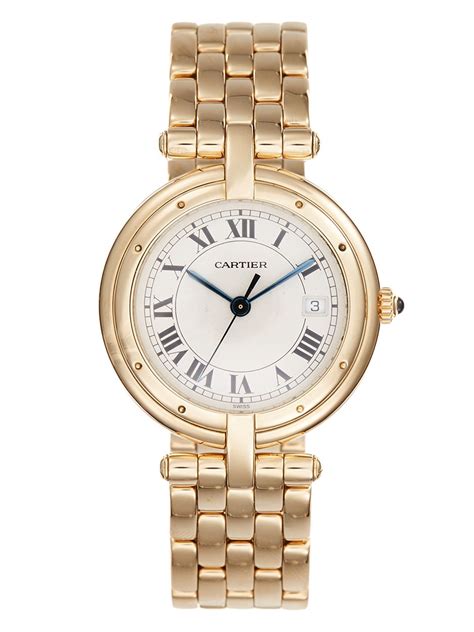 cartier watch round face|how much are cartier watches.